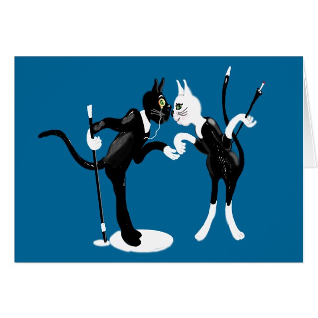 Cartão Bola branca e negra (Frente Horizontal)