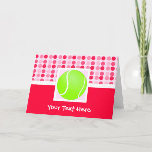 Cartão Bola Tênis