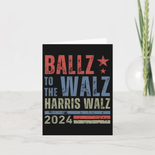 Cartão Bolas Para O W Harris Waltz