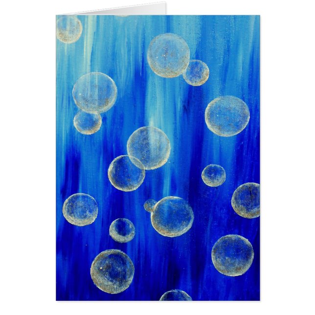 Cartão Bolhas (Frente)