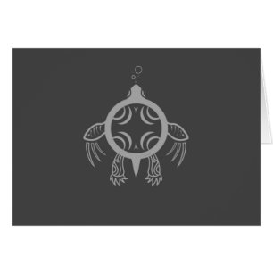 Cartão Bolhas de Tartaruga do Mar