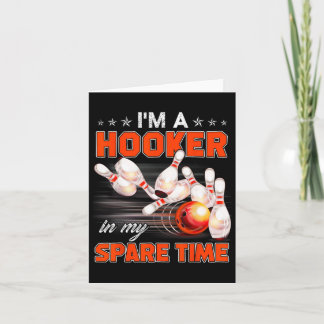 Cartão Boliches Engraçadas, sou um dos presentes do tempo