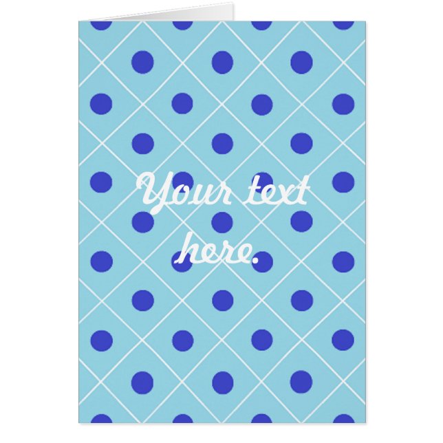 Cartão Bolinhas (Frente)