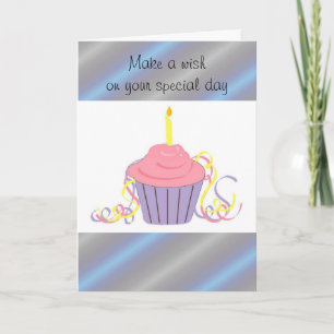 Cartão Bolo de Aniversário