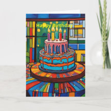 Bolo de Aniversário com Andares