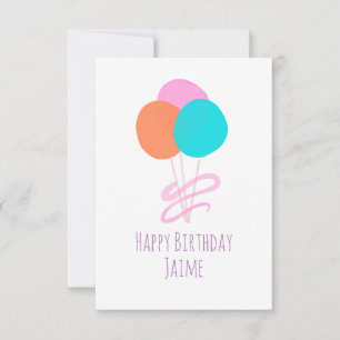 Cartão Bolos de Água Comestíveis Para Aniversário de Bolo