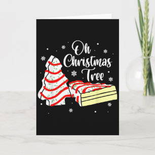Cartão Bolos Groovy Oh Christmas Tree Debbie Becky Jen Ca