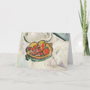 Cartão Bolsa de Frutas   George Leslie Hunter