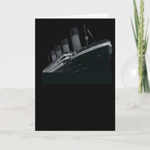 Cartão Bolsa de viagem de cruzeiro Rms Titanic para homen