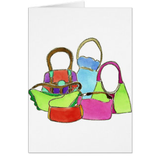 Cartão Bolsas do desenhista