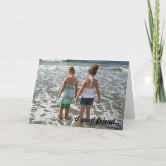 Cartão Bom amigo