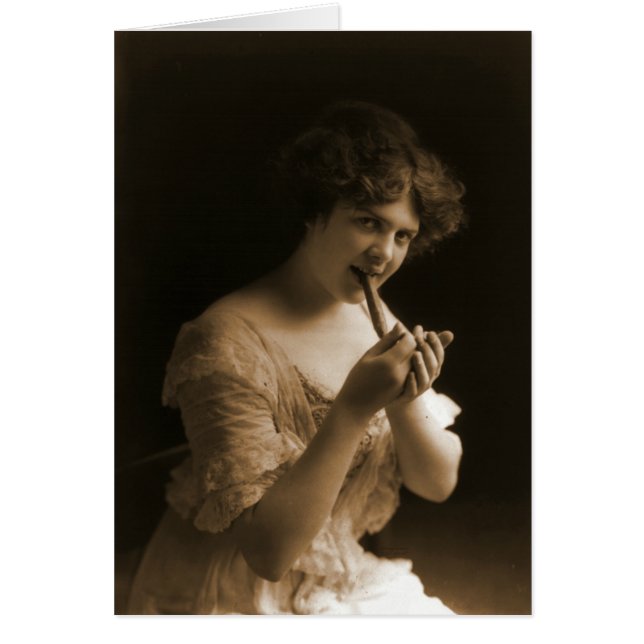 Cartão Bom charuto 1913 (Frente)