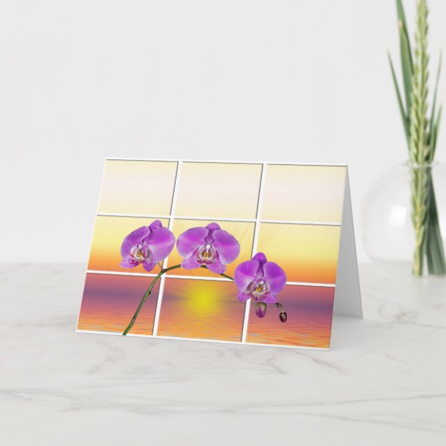 Cartão Bom dia, sol (Frente)