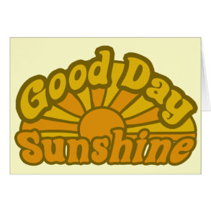 Cartão Bom dia Sol