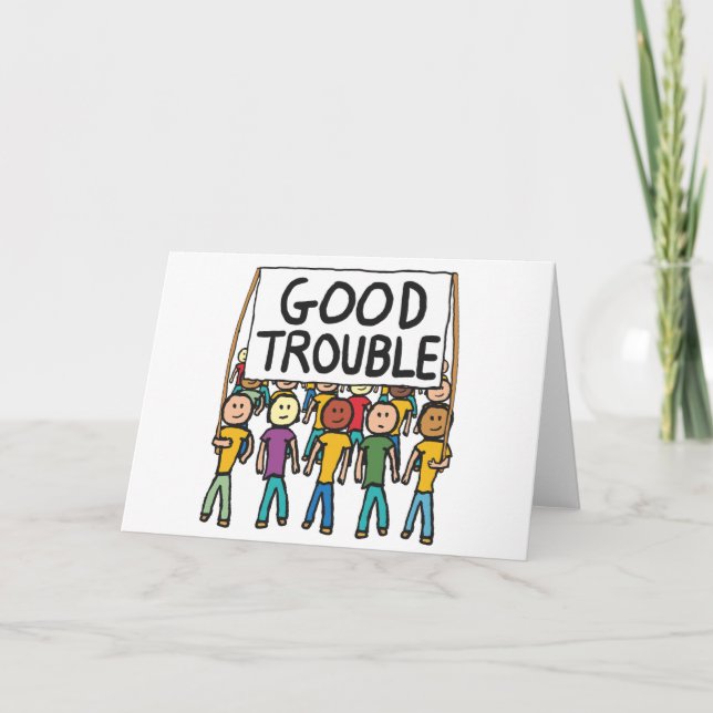 Cartão Bom problema (Frente)