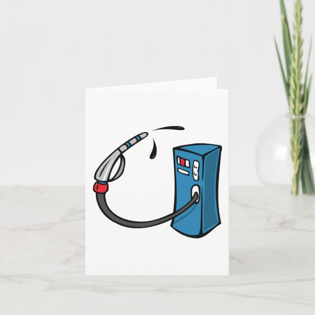 Cartão Bomba de Gás (Frente)