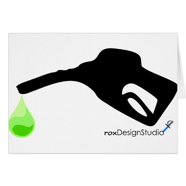 Cartão bomba verde (Frente Horizontal)