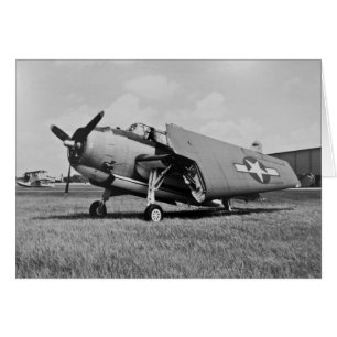Cartão Bombardeiro de Torpedo Avenger 1945