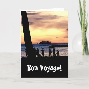 Cartão Bon Voyage!