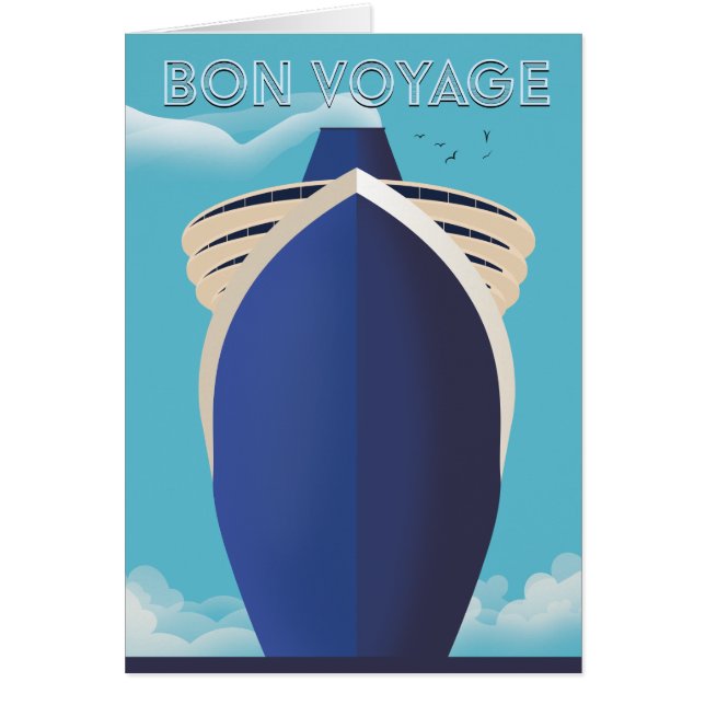 Cartão Bon Voyage (Frente)
