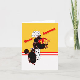 Cartão Bone Appetit Notecard