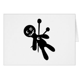 Cartão Boneca do Voodoo