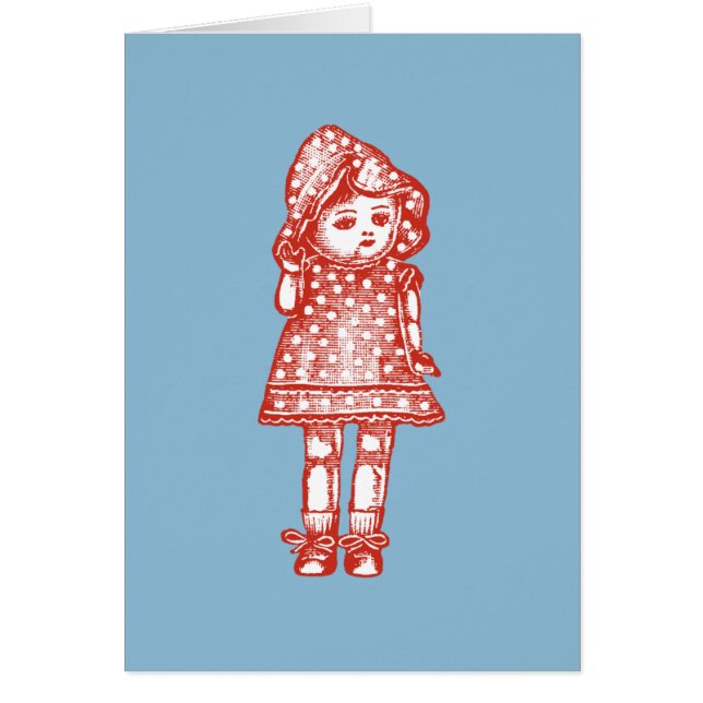 Cartão Bonecas velhas e moídas (Frente)