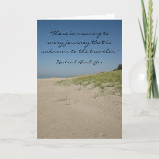 Cartão Bonhoffer Beach Graduation Card
