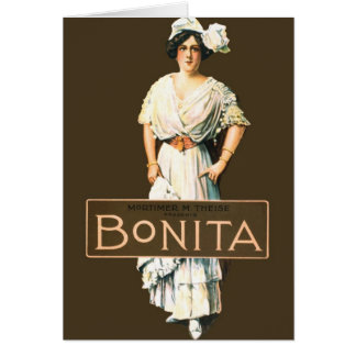 Cartão bonita