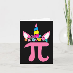Cartão Bonita Ciência da Matemática Pun Pi Day Pi, Unicor