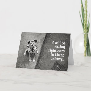 Cartão Bonito Dalmaciano...