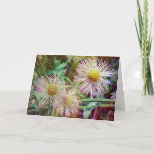 Cartão Bonito e rosa