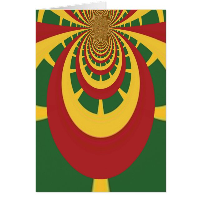 Cartão Bonito Massas Rasta Incrível Um Produto Personaliz (Frente)