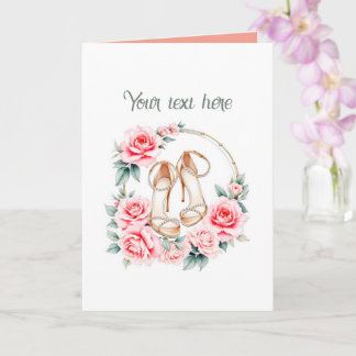 Cartão Bonito Para qualquer finalidade personalizável 