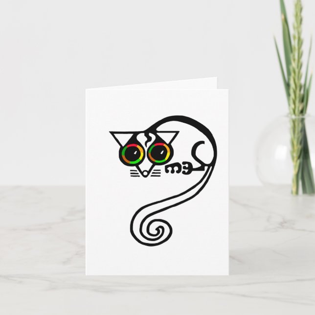 Cartão Bonito POSSUM - Marsupial - Vida Selvagem - Austrá (Frente)