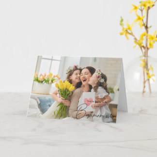 Cartão Bonito presente para o dia das mães