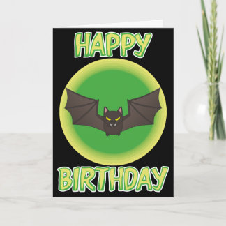 Cartão Bonkers Bat Birthday Card