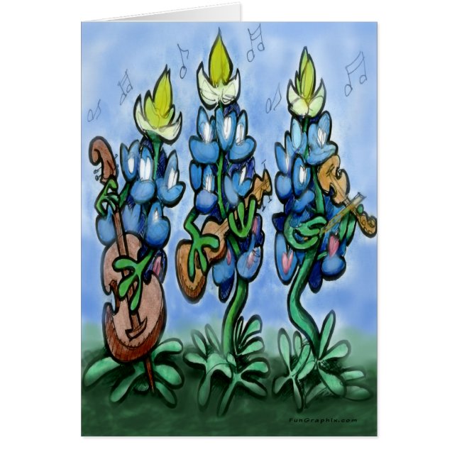 Cartão Bonnets Blues (Frente)