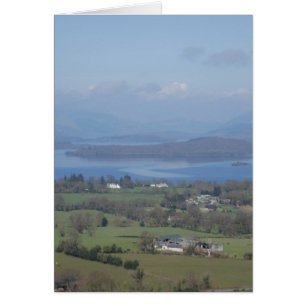 Cartão Bonnie Banks of Loch lomond