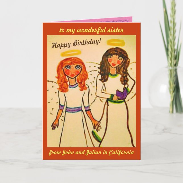 Cartão Bonnies Birthday (Frente)