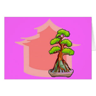 Cartão Bonsai Tree