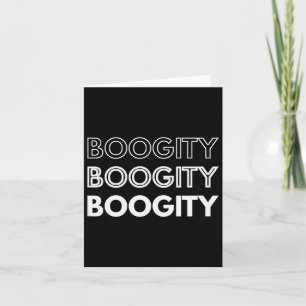 Cartão Boogity _ Palavras Divertidas Em