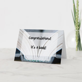 Cartão Book Publication Card