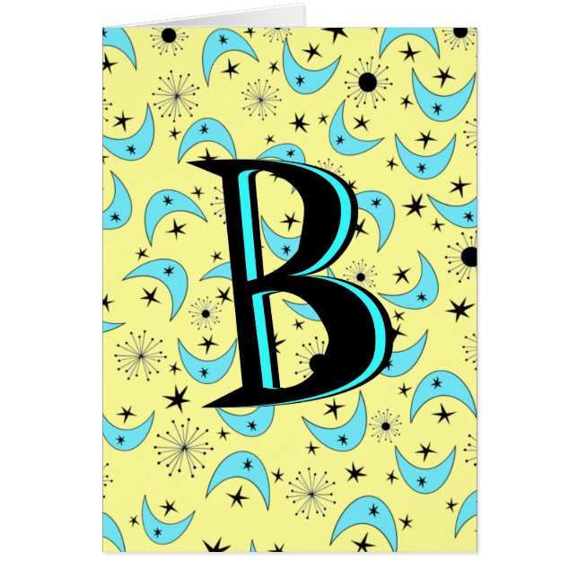 Cartão Boomerangs Retro (Frente)