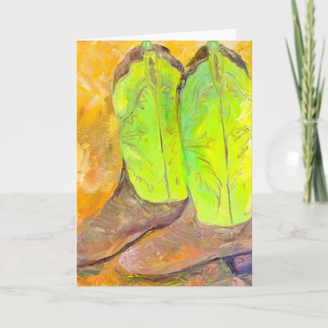 Cartão BOOTS Greeting card (Frente)