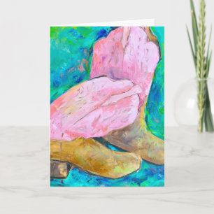 Cartão BOOTS greeting card