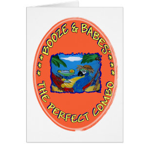 Cartão Booze e Babes