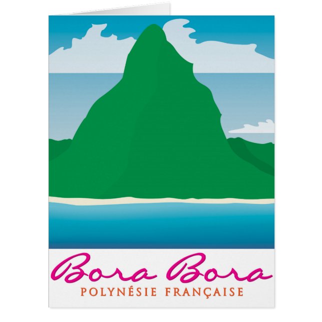 Cartão Bora Bora (Frente)