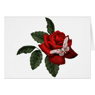 Cartão Borboleta de cristal