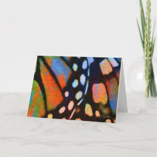 Cartão Borboleta de monarca